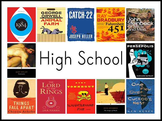 The Best Books To Read In High School Book Scrolling