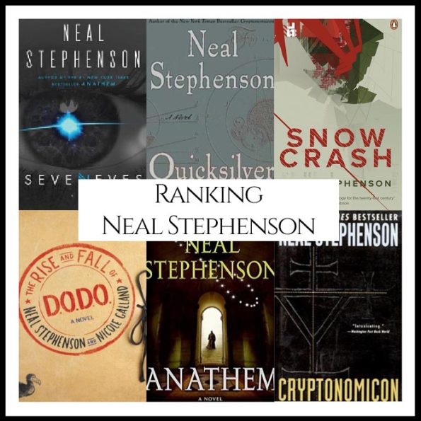 Ranking Author Neal Stephenson's Best Books (A Bibliography Countdown