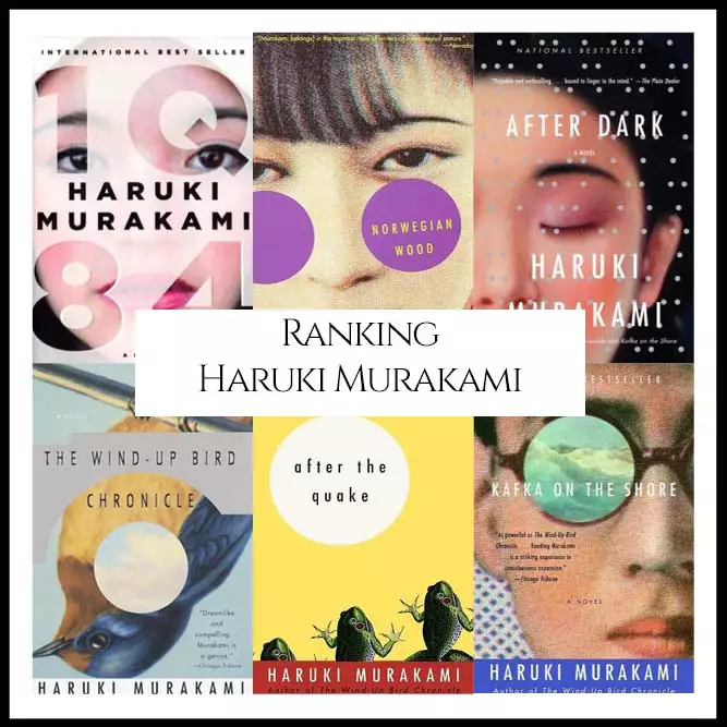 Ranking Author Haruki Murakami S Best Books A Bibliography Countdown Book Scrolling