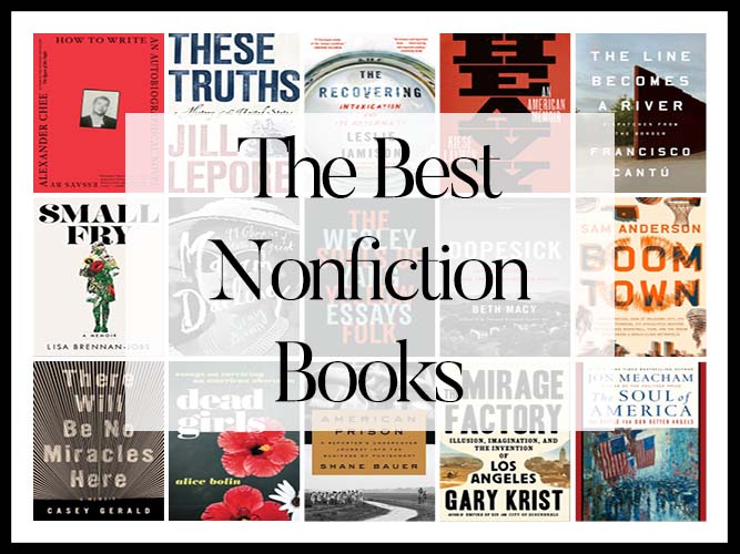 The Best Nonfiction Books Of 2018 A Year End List Aggregation Book Scrolling