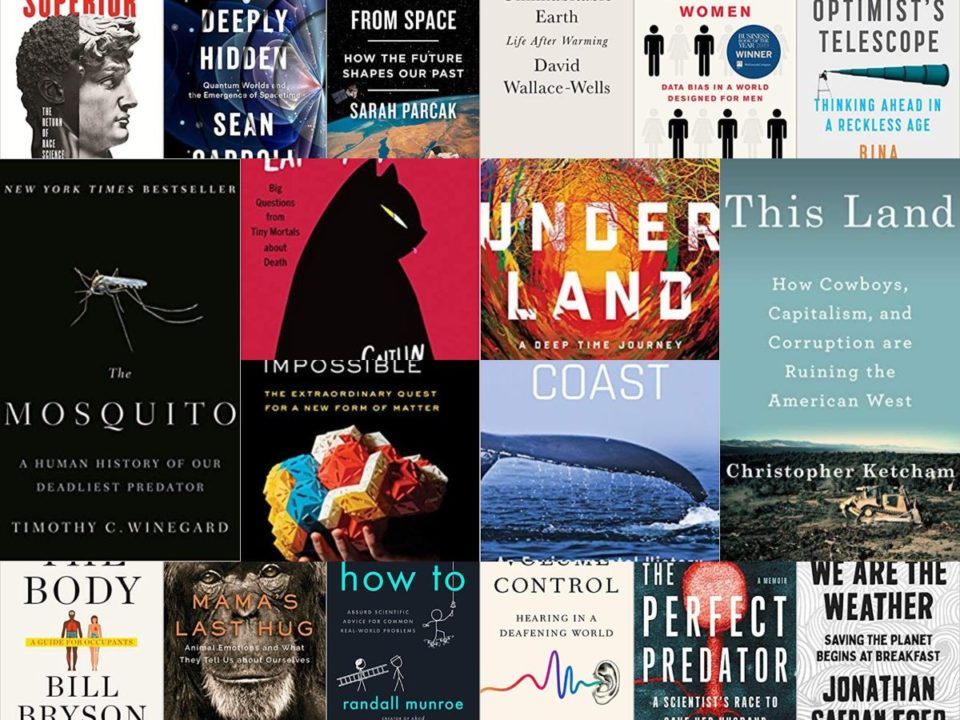 The Best Science and Nature Books of 2019 (A YearEnd List Aggregation